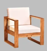 Orion Modern Upholstered Accent 1 Seater Sofa for Contemporary Interiors - Image 7