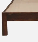 Orlena Sheesham Wood Bed Without Storage With Modern Headboard - Image 8