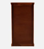 Pancham Solid Sheesham Wood Bookshelf in Honey Natural Finish - Image 7