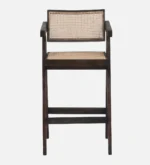 Prevon Solid Wood Bar Chairs in Rich Teak Finish (Set of 2) - Image 7
