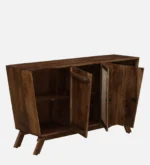 Prisha Sheesham Wood Multipurpose Storage Cabinet In Honey Finish - Image 7