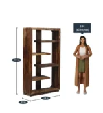 Reyansh Sheesham Wood Bookshelf - Image 3
