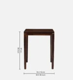Riverton Sheesham Wood Bar Table Set with 2 Chairs - Image 4