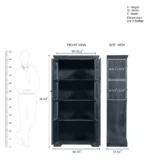 Rowan Sheesham Wood Bookshelf - Image 3