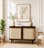 Samarth Solid Wood Cabinet With Door And Shelf Storage