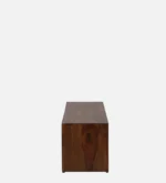 Sandoval Mango Wood TV Cabinet with Rattan Door Panels in Sandstone Finish - Image 2