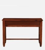 Sheesham Wood Writing Table In Honey Oak - Image 4