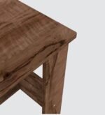 Sheesham wood computer study table with storage cabinet - Image 4