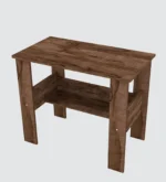 Sheesham wood computer study table with storage cabinet - Image 5