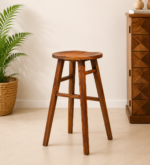 Solen Sheesham Wood Counter Stool for Dining and Bar Areas