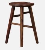 Solen Sheesham Wood Counter Stool for Dining and Bar Areas - Image 2