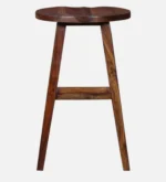 Solen Sheesham Wood Counter Stool for Dining and Bar Areas - Image 3