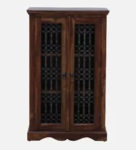 Solid Wood Crockery Cabinet with Glass Doors - Image 6