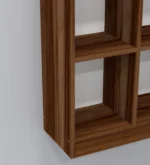 Stambh Solid Sheesham Wood Book Rack in Teak Brown Finish - Image 6