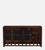 Traditional Sheesham Wood Crockery Unit - Image 7