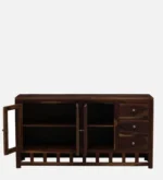 Traditional Sheesham Wood Crockery Unit - Image 8