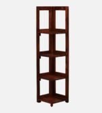Unnati Solid Sheesham Wood Bookshelf in Honey Teak Finish - Image 2