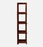 Unnati Solid Sheesham Wood Bookshelf in Honey Teak Finish - Image 4