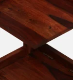 Unnati Solid Sheesham Wood Bookshelf in Honey Teak Finish - Image 6