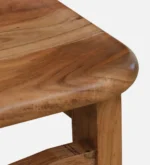 Urlano Solid Wood Bar Chairs in Dark Oak Finish (Set of 2) - Image 3