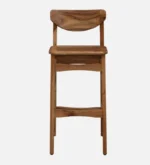 Urlano Solid Wood Bar Chairs in Dark Oak Finish (Set of 2) - Image 4