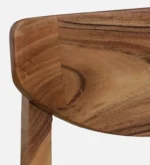 Urlano Solid Wood Bar Chairs in Dark Oak Finish (Set of 2) - Image 6