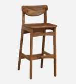 Urlano Solid Wood Bar Chairs in Dark Oak Finish (Set of 2) - Image 7
