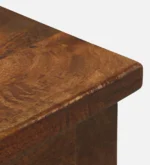 Valencia Solid Wood Storage Cabinet in Walnut Finish - Image 9