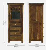 Verona Elite Multipurpose Storage and Display Cabinet Unit - Image 6