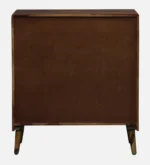 Vivaan Sheesham Wood Organizer Cabinet In Provincial Teak Finish - Image 8