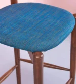 Vlvara Wooden Bar Stools in Warm Teak Finish (Set of 2) - Image 2