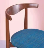 Vlvara Wooden Bar Stools in Warm Teak Finish (Set of 2) - Image 3