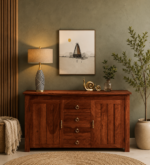 Walnut Grove Elegant Multi Purpose Cabinet Unit