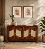 Walnut Heritage Wooden Display Cabinet