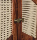 Walnut Heritage Wooden Display Cabinet - Image 3