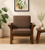 Weston Contemporary Single Seater Sofa with Plush Cushioning and Elegant Design