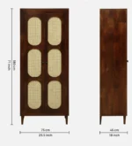 Willow Crest Modern Engineered Wood Cabinet - Image 12