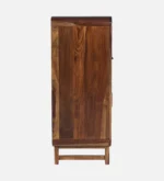 Yuvan Sheesham Wood Storage And Display Cabinet In Teak Finish - Image 5
