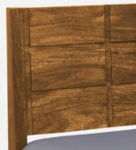 Zovian Solid Wood Bar Chairs in Elegant Walnut Finish (Set of 2) - Image 7