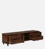 Homera Particle Board TV Cabinet with Soft Close Hinges in Sandy Beige - Image 2