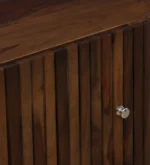 Planko Engineered Wood TV Cabinet with High Gloss Finish in Wenge - Image 6