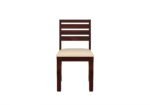 6 Seater Sheesham Wood Dining Table Set in Natural Finish for Dining Room - Image 8