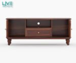 Alderon Sheesham Wood Entertainment TV Unit With Spacious Storage - Image 3