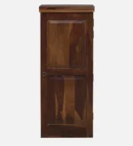 Aldrich Sheesham Wood Bar Cabinet in Scratch Resistant Smoked Oak Finish - Image 10