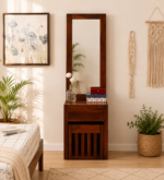 Arden Sheesham Wood Dresser in Natural Honey Finish