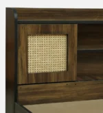 Arvena Sheesham Wood Bed with Box Storage in Honey Finish - Image 6