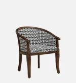 Ashford Sheesham Wood Coffee Table Set in Rustic Teak Finish With 2 Chairs - Image 5