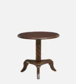 Ashford Sheesham Wood Coffee Table Set in Rustic Teak Finish With 2 Chairs - Image 7