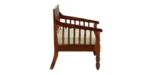 Ashton Sheesham Wood 2 Seater Sofa in Honey Oak Finish - Image 6