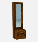 Aster Sheesham Wood Dresser with Mirror in Provincial Teak Finish - Image 4